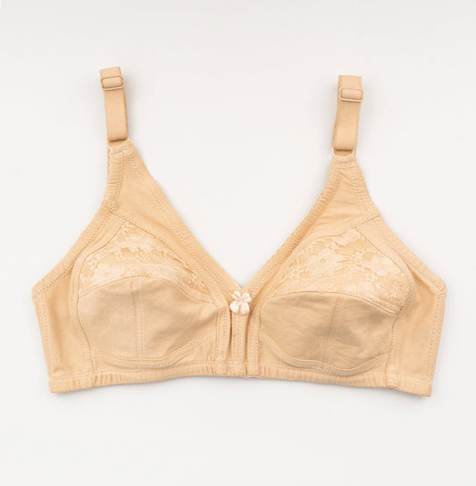 Non - Padded Non - Wired Comfortable Bra | Full Coverage Anti - Rash Cotton Bra β SHEXOTIC - SHEXOTIC