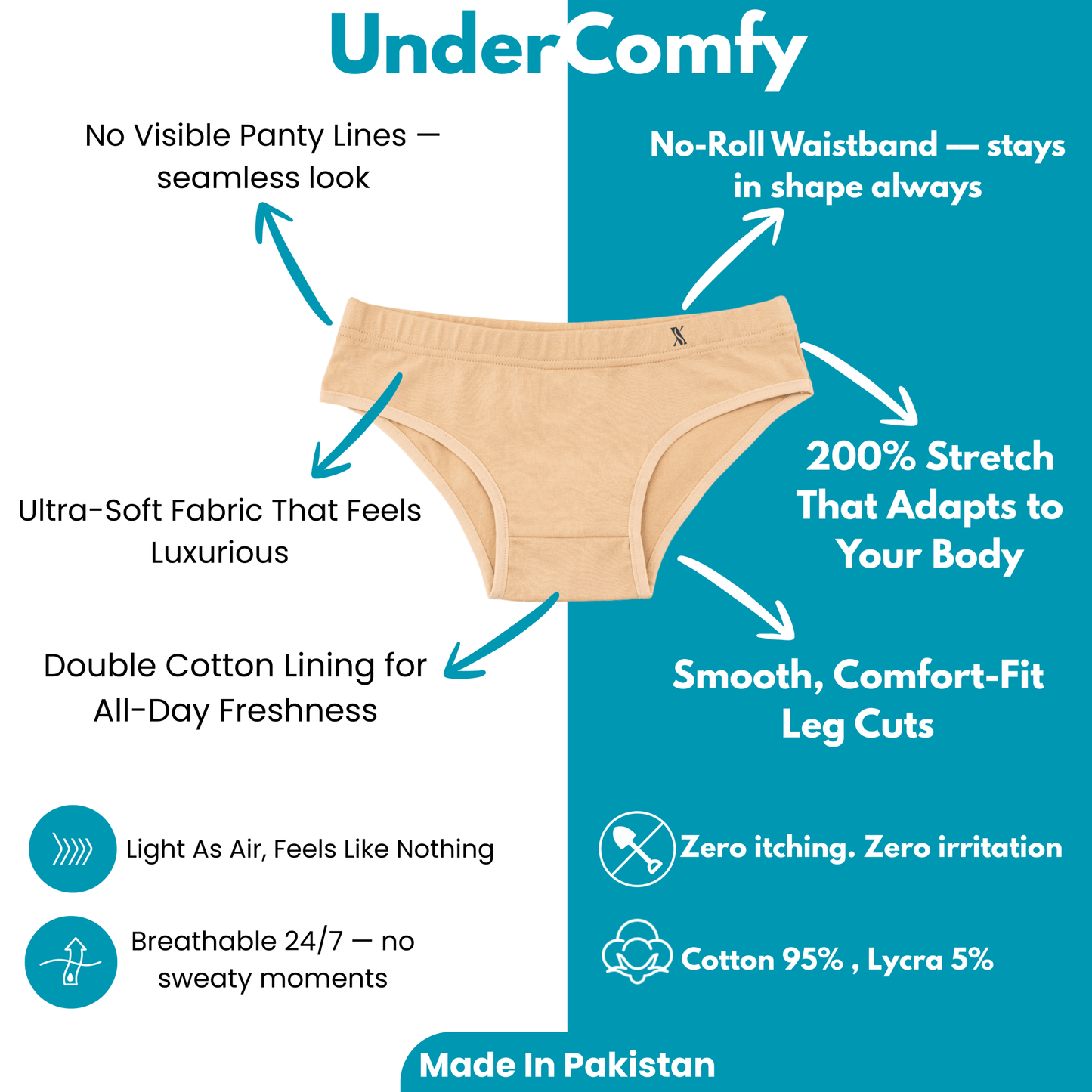 Cotton Panties for Women in Pakistan – Ultra Premium Soft Underwear
